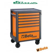 ASSORTIMENTO DI 224 UTENSILI BETA PER INDUSTRIA 1/4" - 1/2" CON CASSETTIERA OMAGGIO ART.2400 RSC24/7-VIS